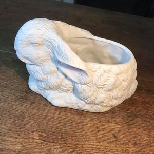 Ceramic Resting Bunny Planter